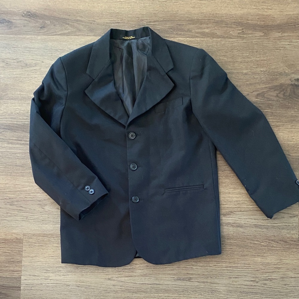 Classic Boys Black Blazer - Fit my kids when they were size 8-12
